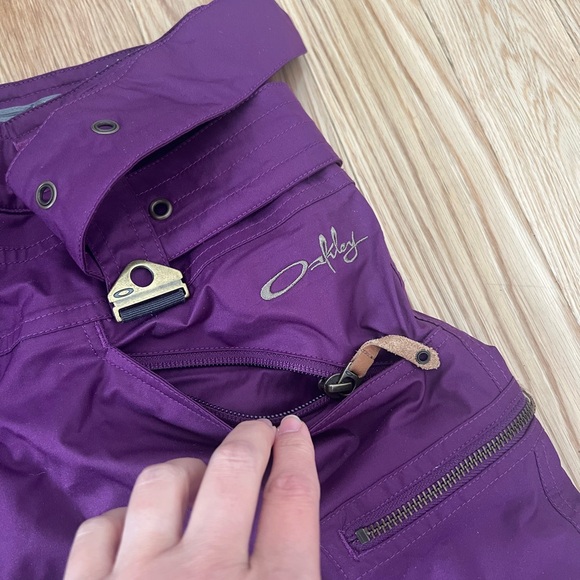 Oakley Signature Series Ski/Snowboard Pants In Purple Size XS - Picture 10 of 14